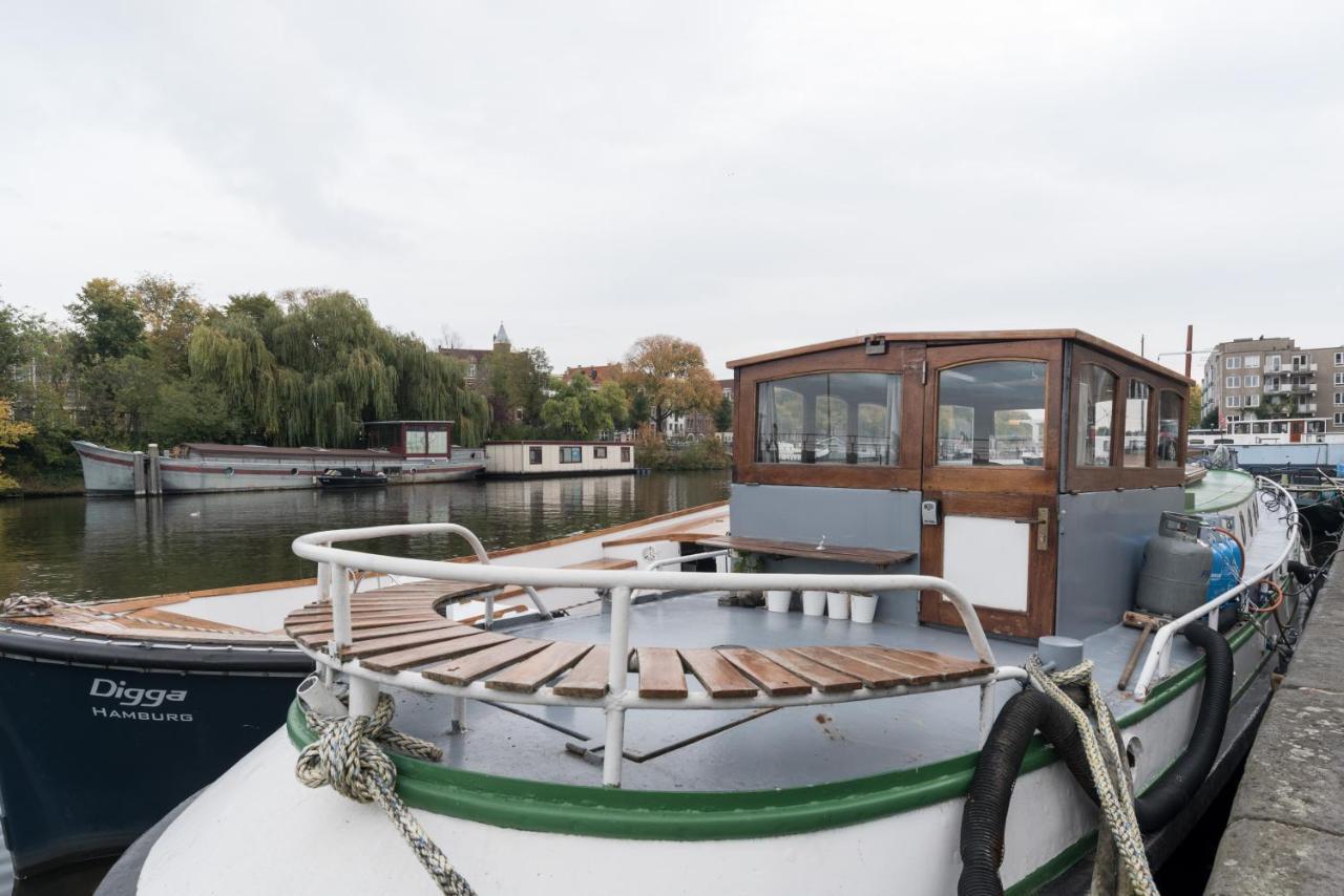 Luxury Historic Boat Amsterdam Hotel Exterior photo