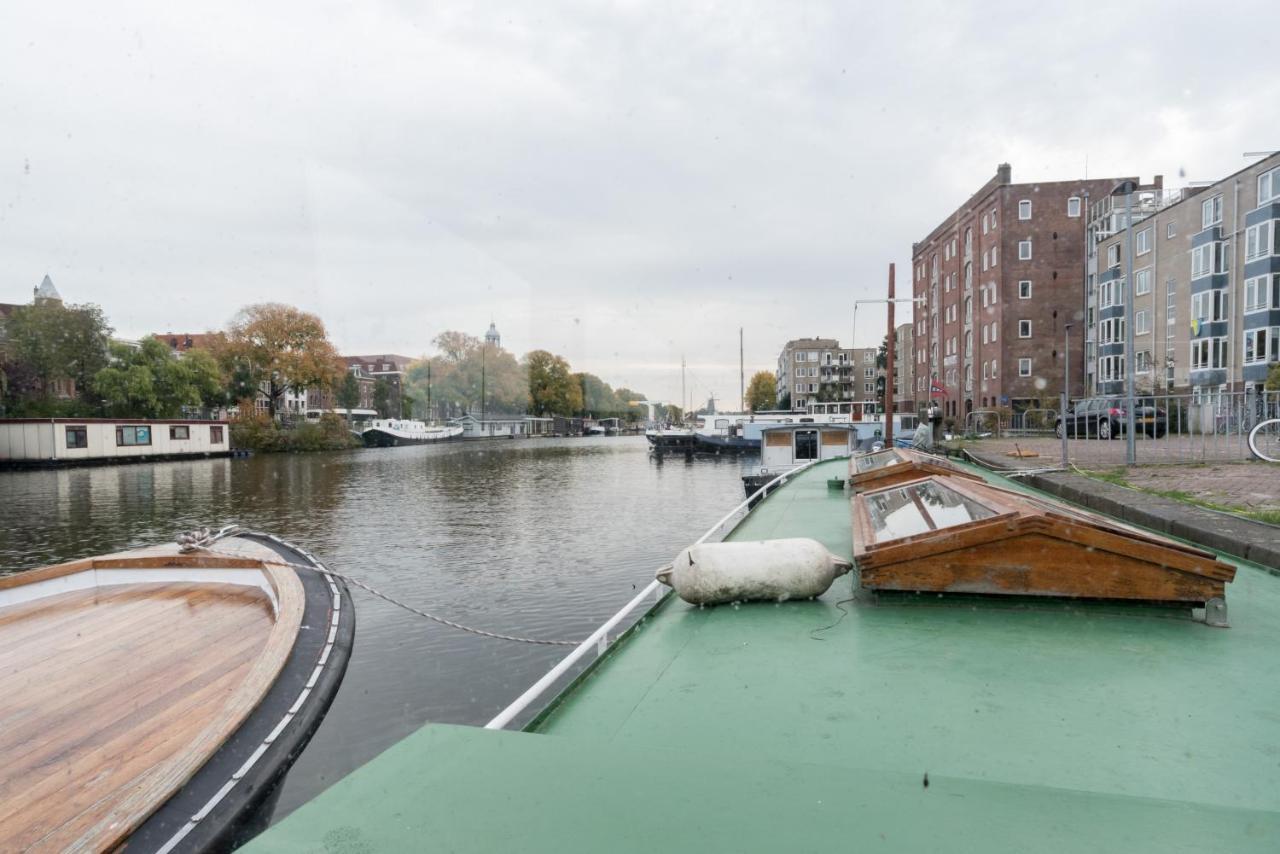 Luxury Historic Boat Amsterdam Hotel Exterior photo