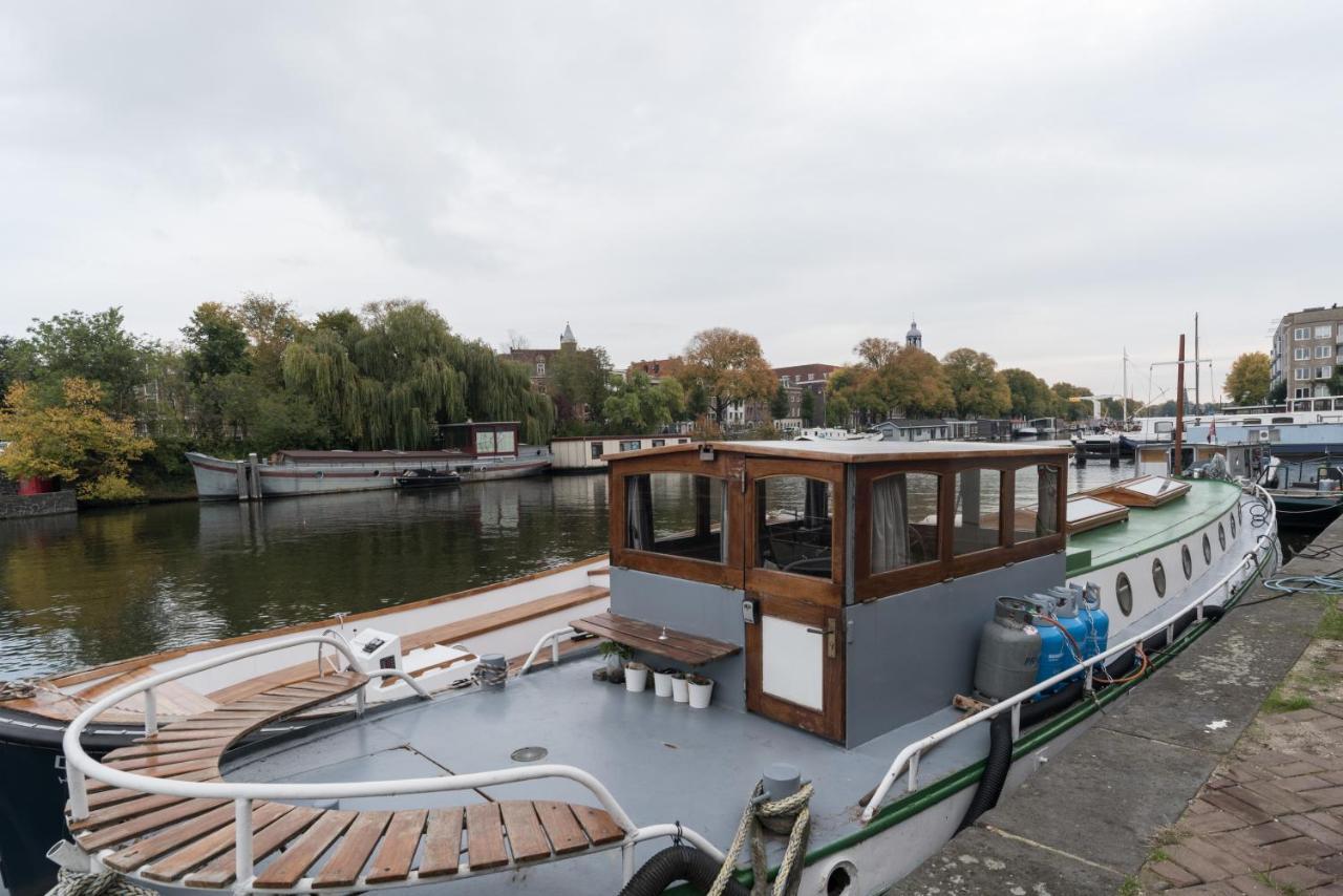 Luxury Historic Boat Amsterdam Hotel Exterior photo